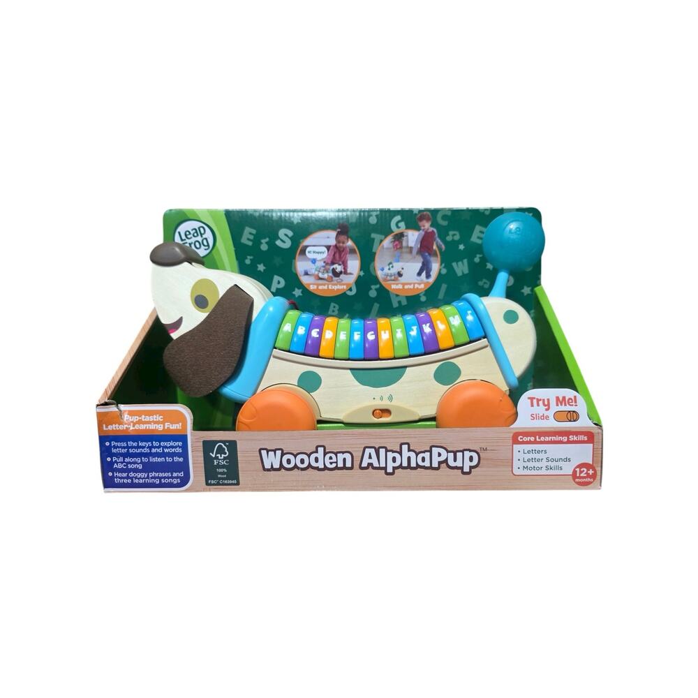 Leap Frog Wooden Alpha Pup
